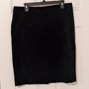 Ann Taylor Factory black pencil skirt size 14
